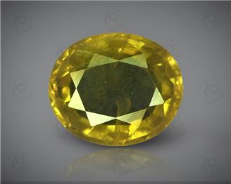 Natural Heated & Treated Yellow Sapphire Certified 1.90 CTS (DIN 86128 )